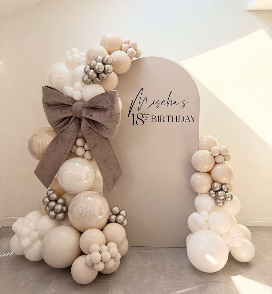 Décoration anniversaire chic