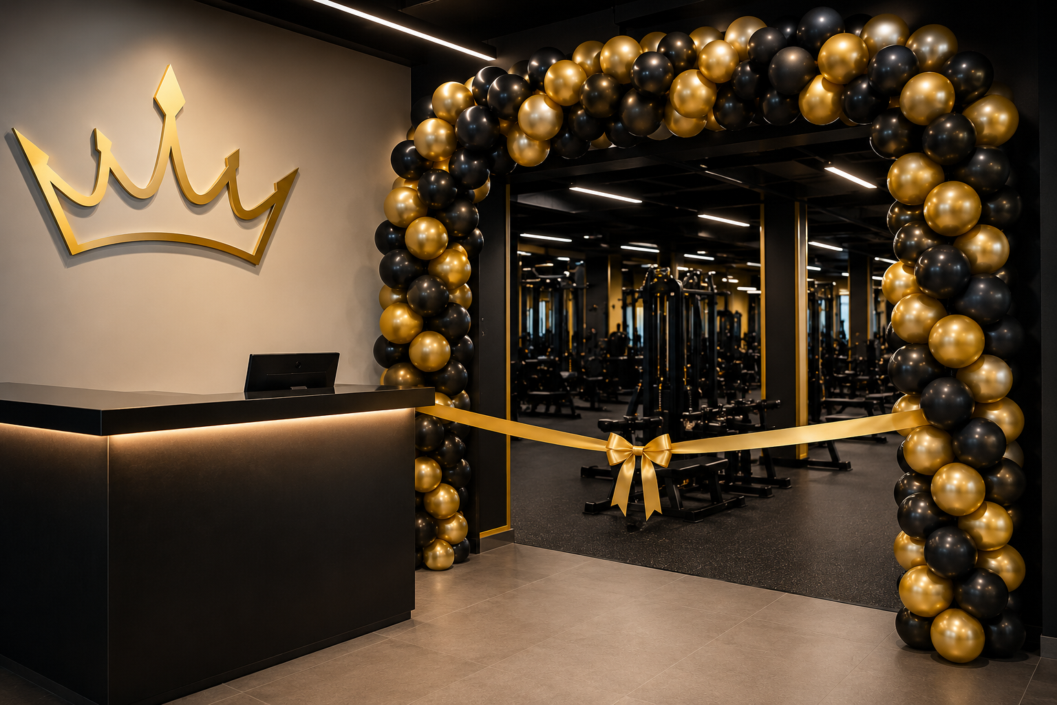 Décoration d’inauguration à Jedaida : Shuingum sublime l’ouverture d’Empire Gym 2026